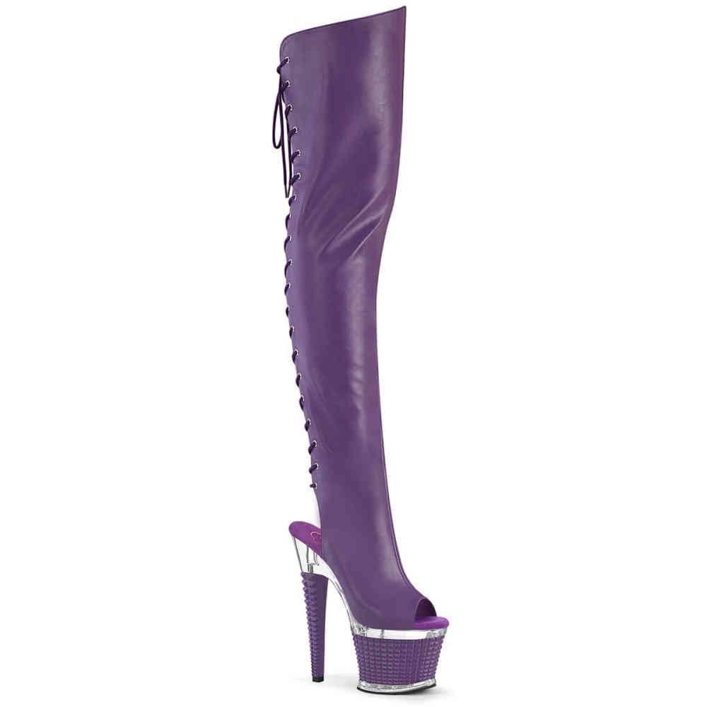 Pleaser - SPECTATOR3030 Bottes cuissardes à plateforme - Violet Product image